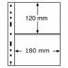 pruhledne albove listy optima 2c 2 vodorovne kapsy na velke bankovky 180x120 mm obaly folie papirove penize leuchtturm 309942 lighthouse